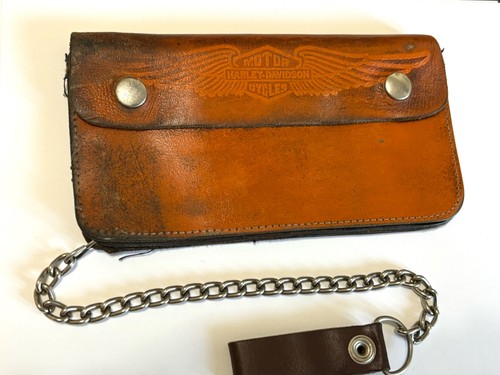 Portafoglio vintage harley - vintage,